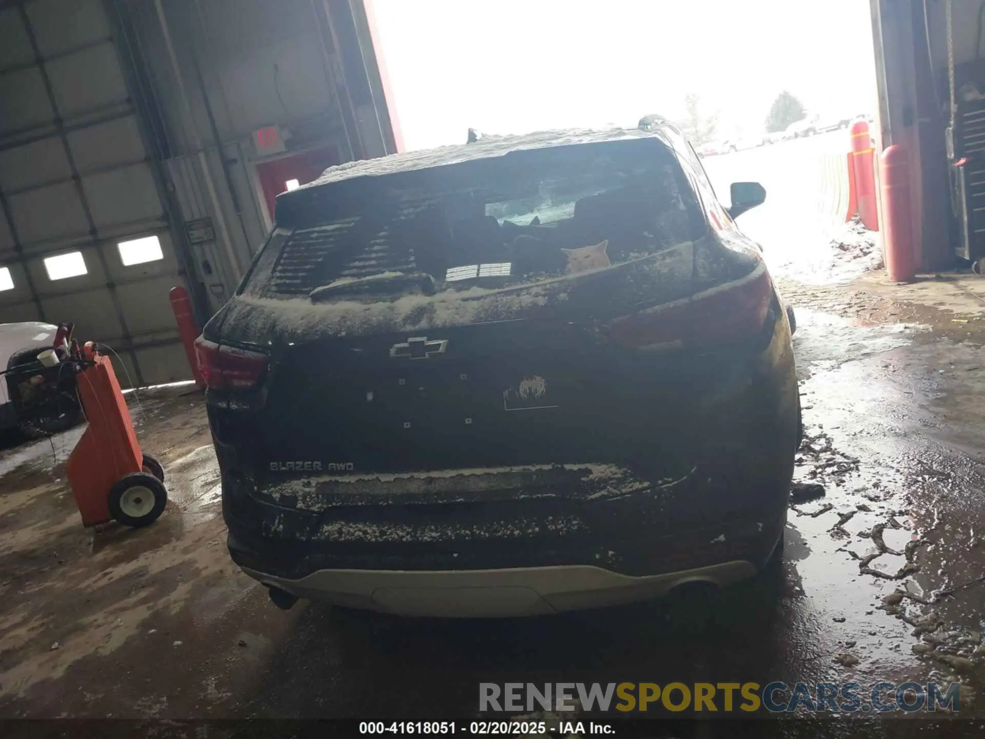 16 Photograph of a damaged car 3GNKBHR40RS162845 CHEVROLET BLAZER 2024