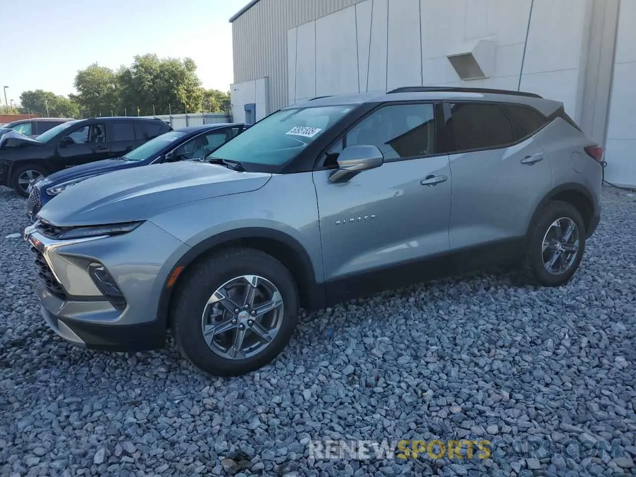 1 Photograph of a damaged car 3GNKBHR41RS163843 CHEVROLET BLAZER 2024