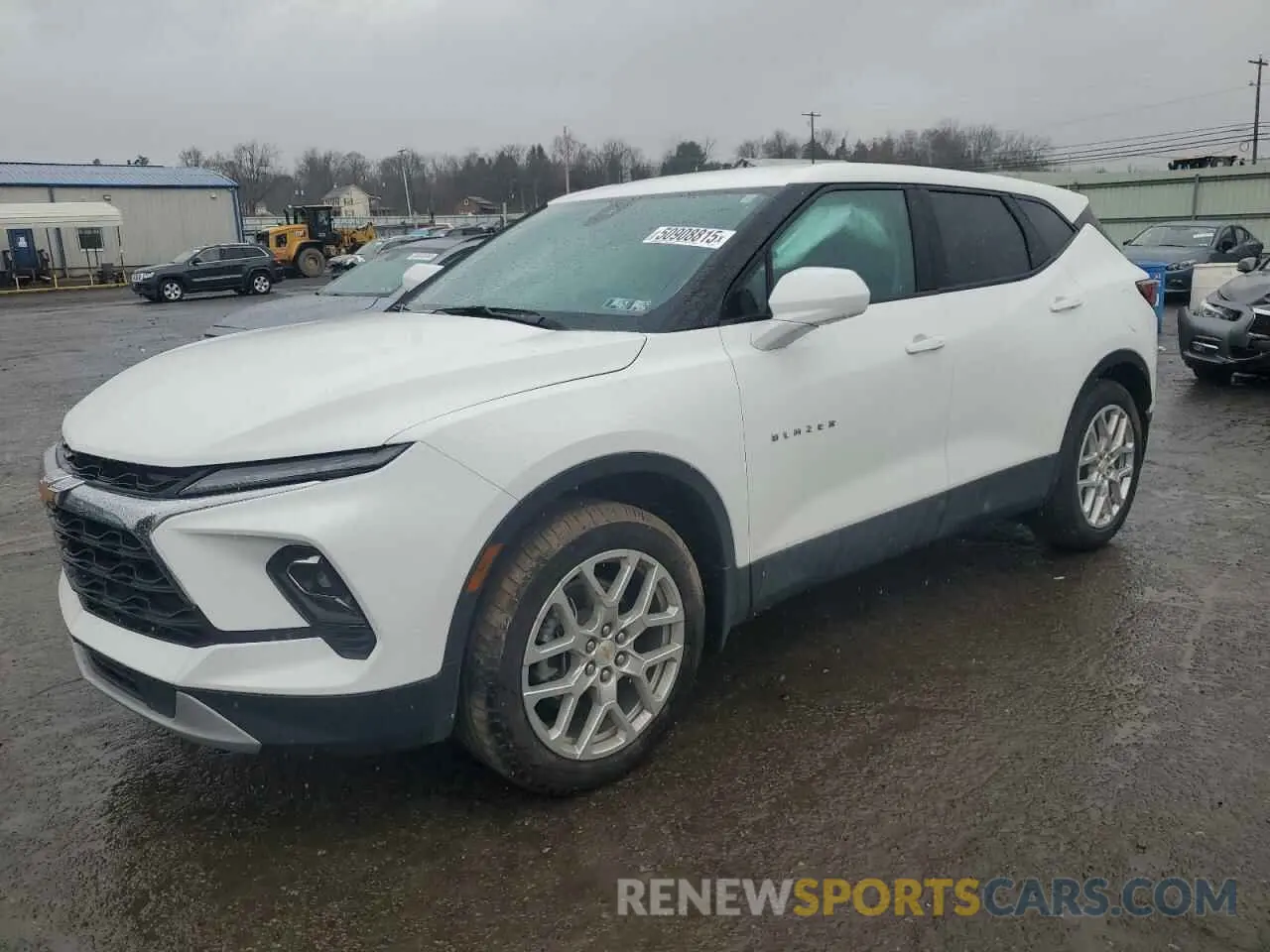 1 Photograph of a damaged car 3GNKBHR42RS164662 CHEVROLET BLAZER 2024