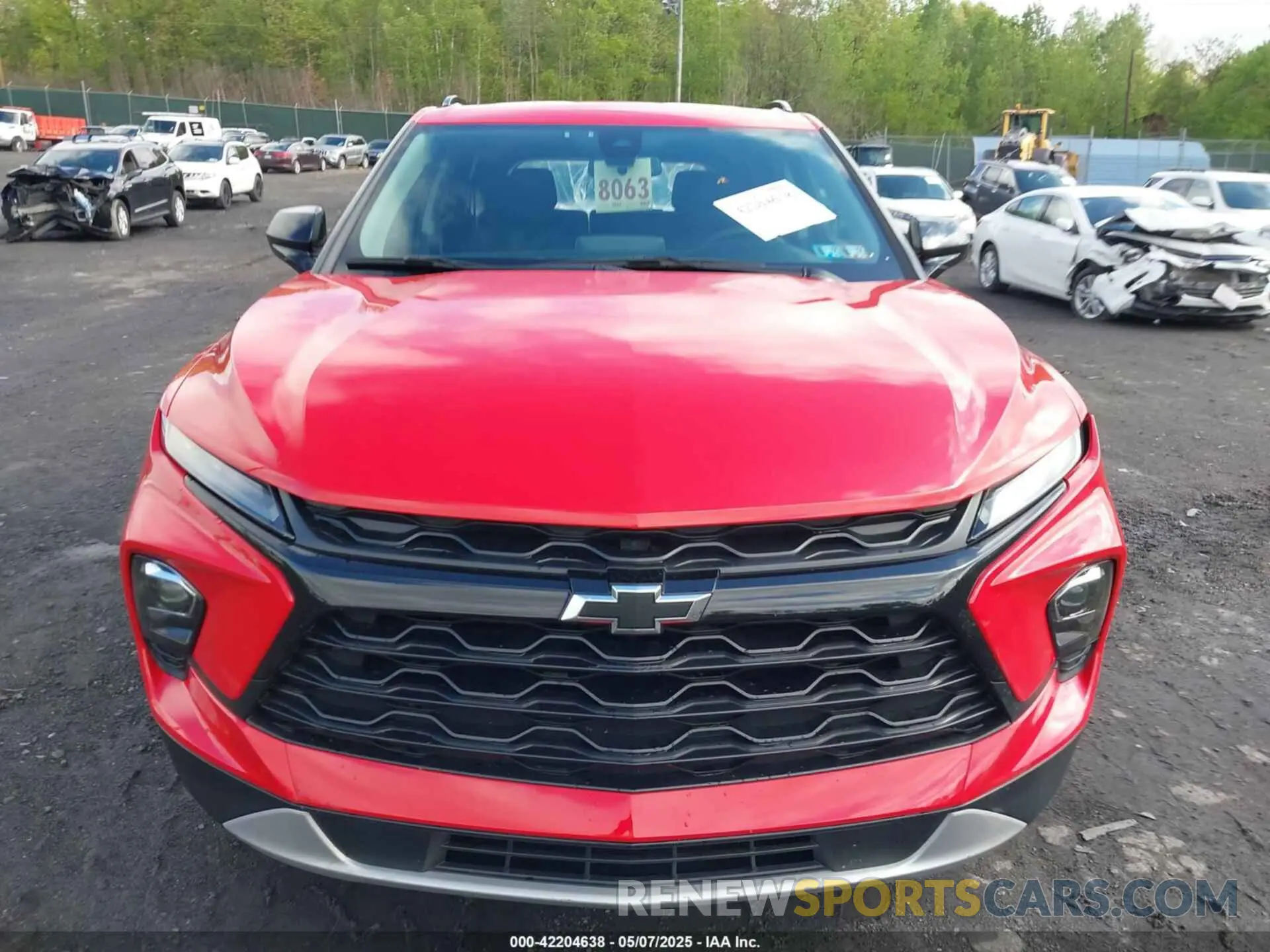 12 Photograph of a damaged car 3GNKBHR46RS163983 CHEVROLET BLAZER 2024
