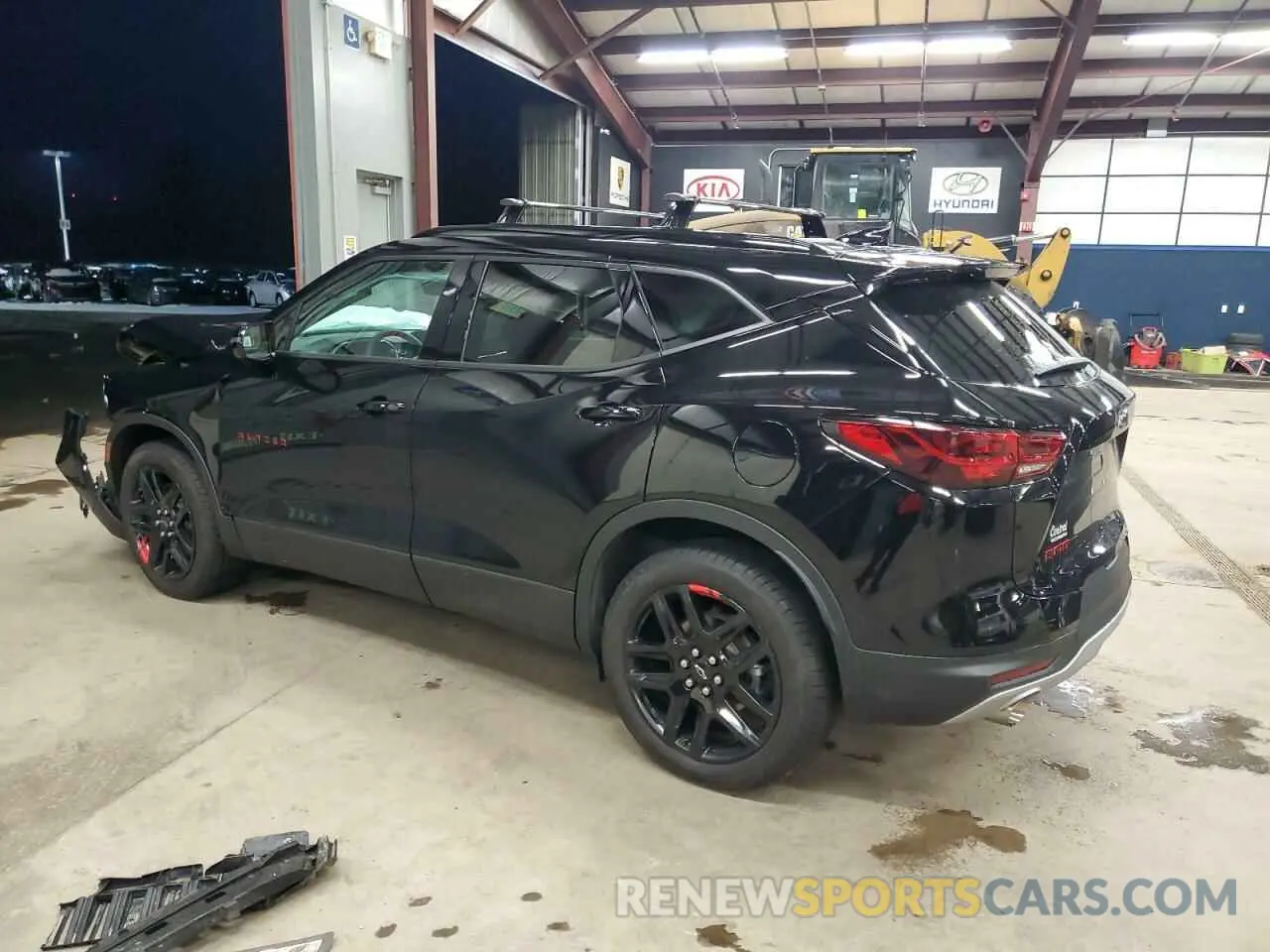 2 Photograph of a damaged car 3GNKBJR49RS217400 CHEVROLET BLAZER 2024