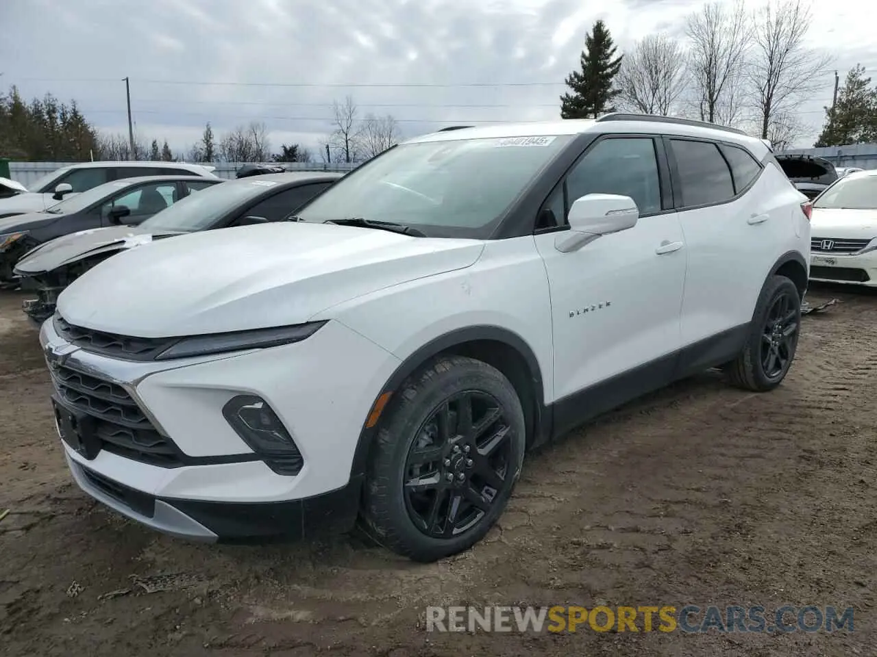 1 Photograph of a damaged car 3GNKBJRSXRS209546 CHEVROLET BLAZER 2024