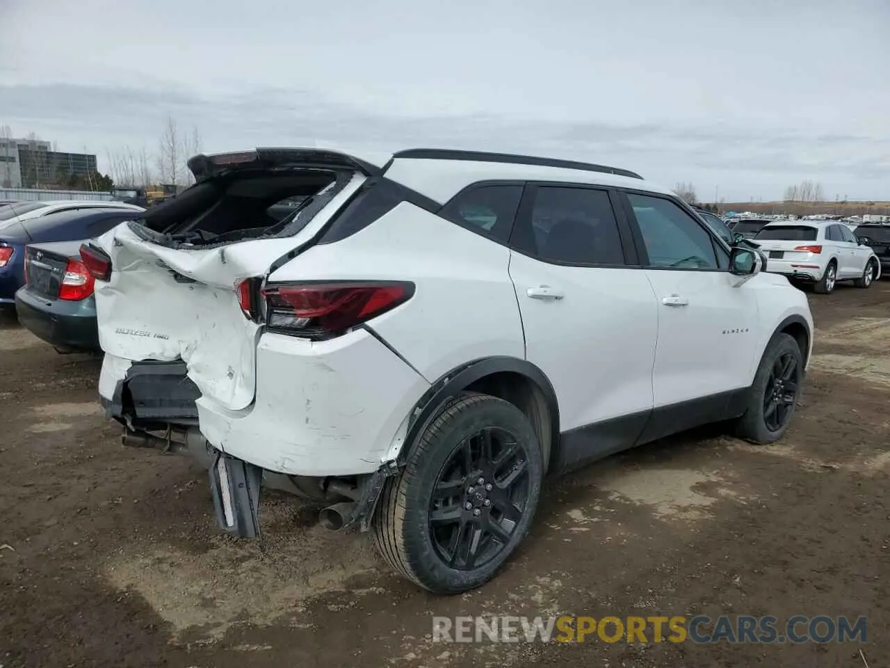 3 Photograph of a damaged car 3GNKBJRSXRS209546 CHEVROLET BLAZER 2024
