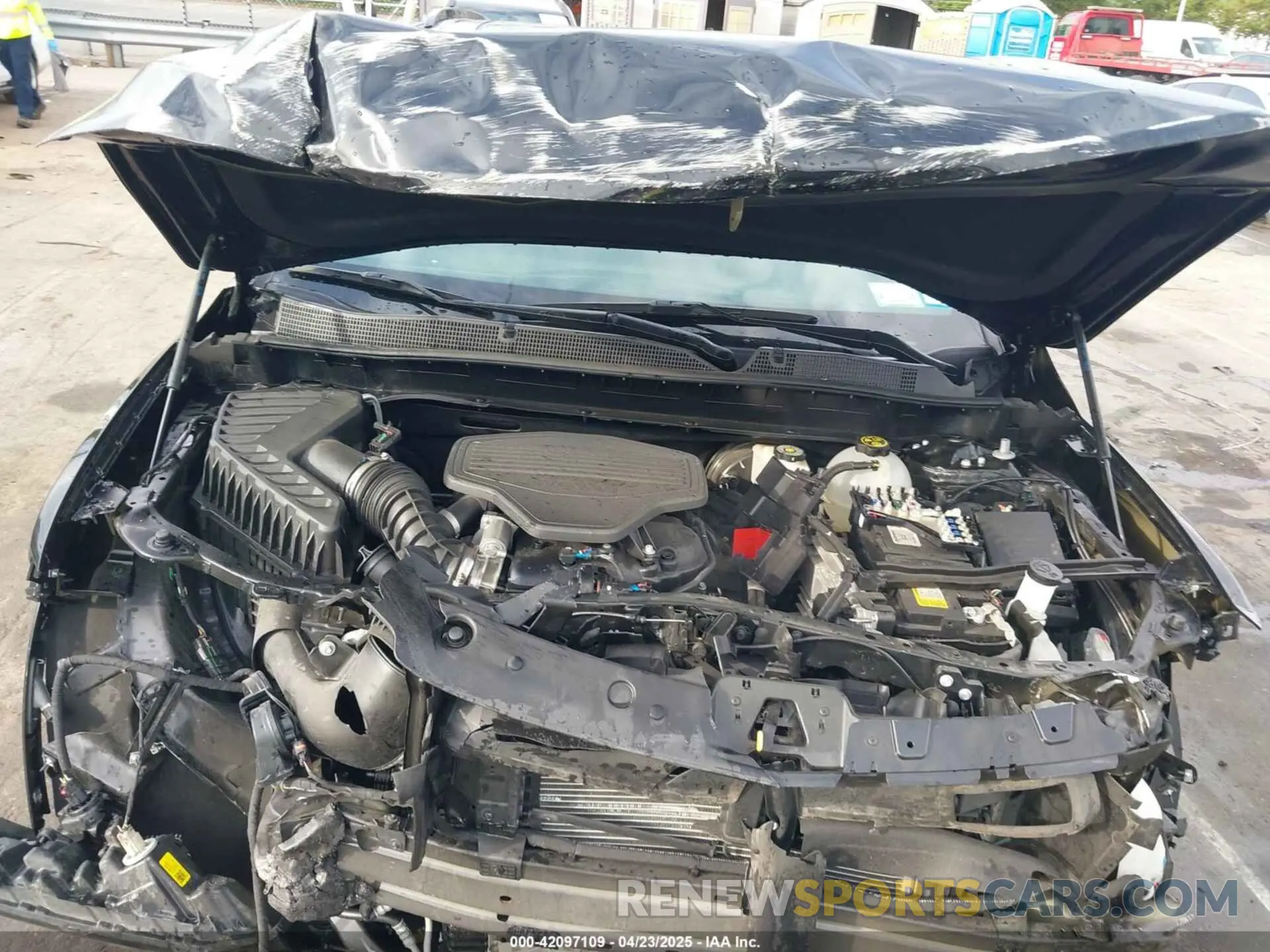 10 Photograph of a damaged car 3GNKBKRS1RS122026 CHEVROLET BLAZER 2024