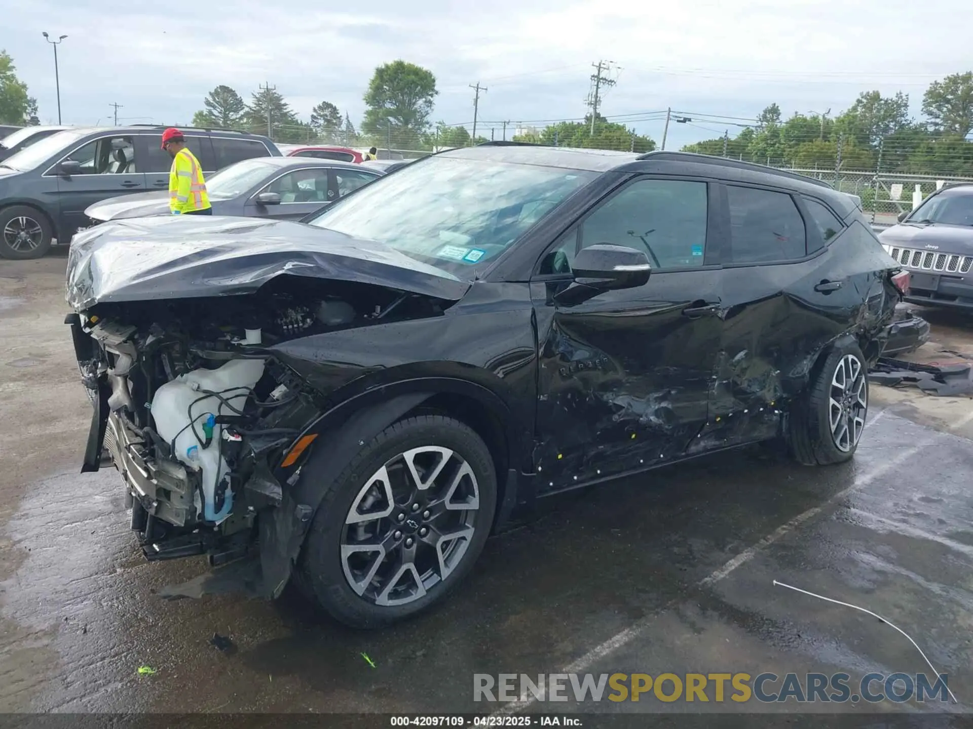 18 Photograph of a damaged car 3GNKBKRS1RS122026 CHEVROLET BLAZER 2024