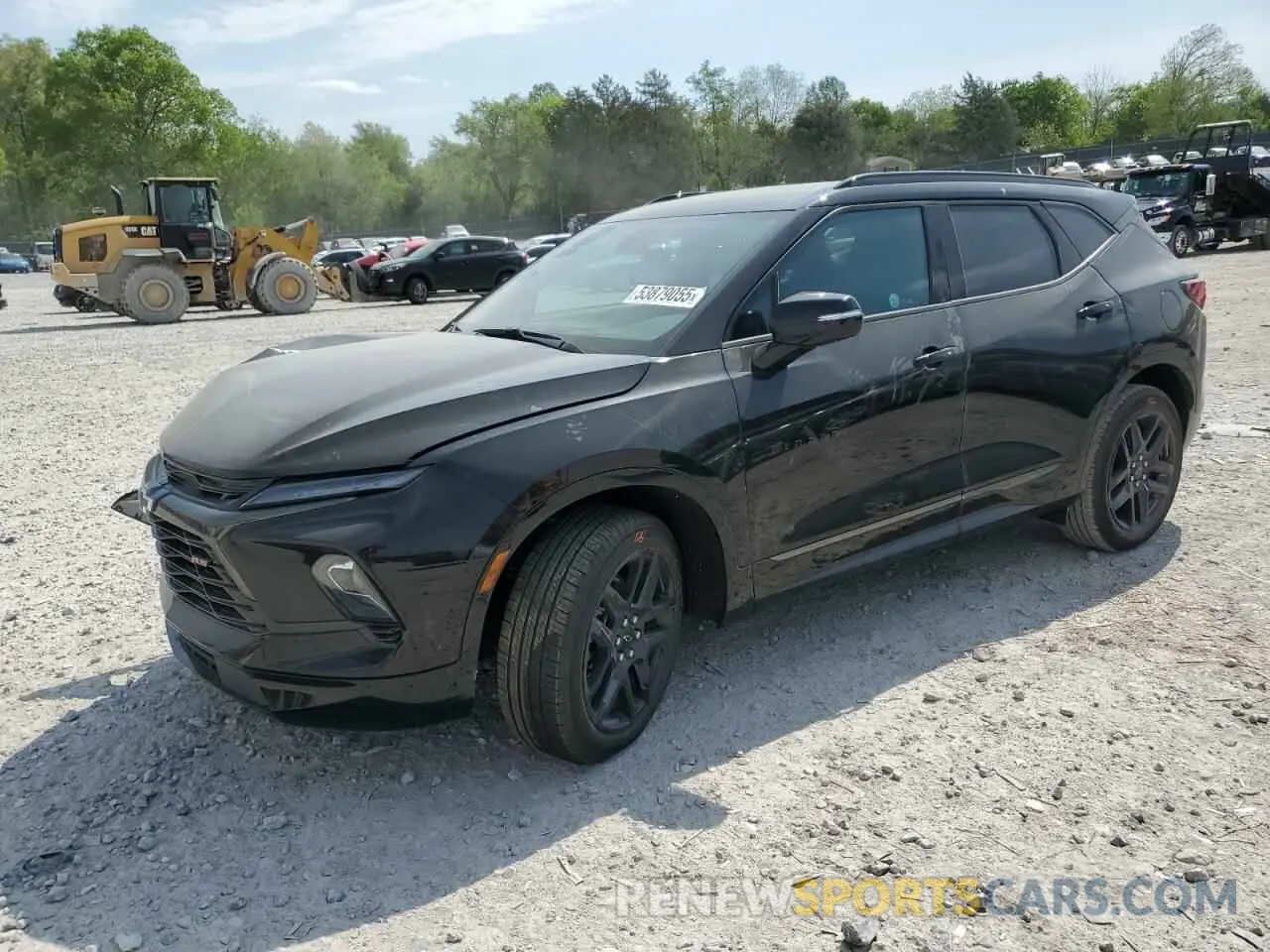 1 Photograph of a damaged car 3GNKBKRS1RS223583 CHEVROLET BLAZER 2024