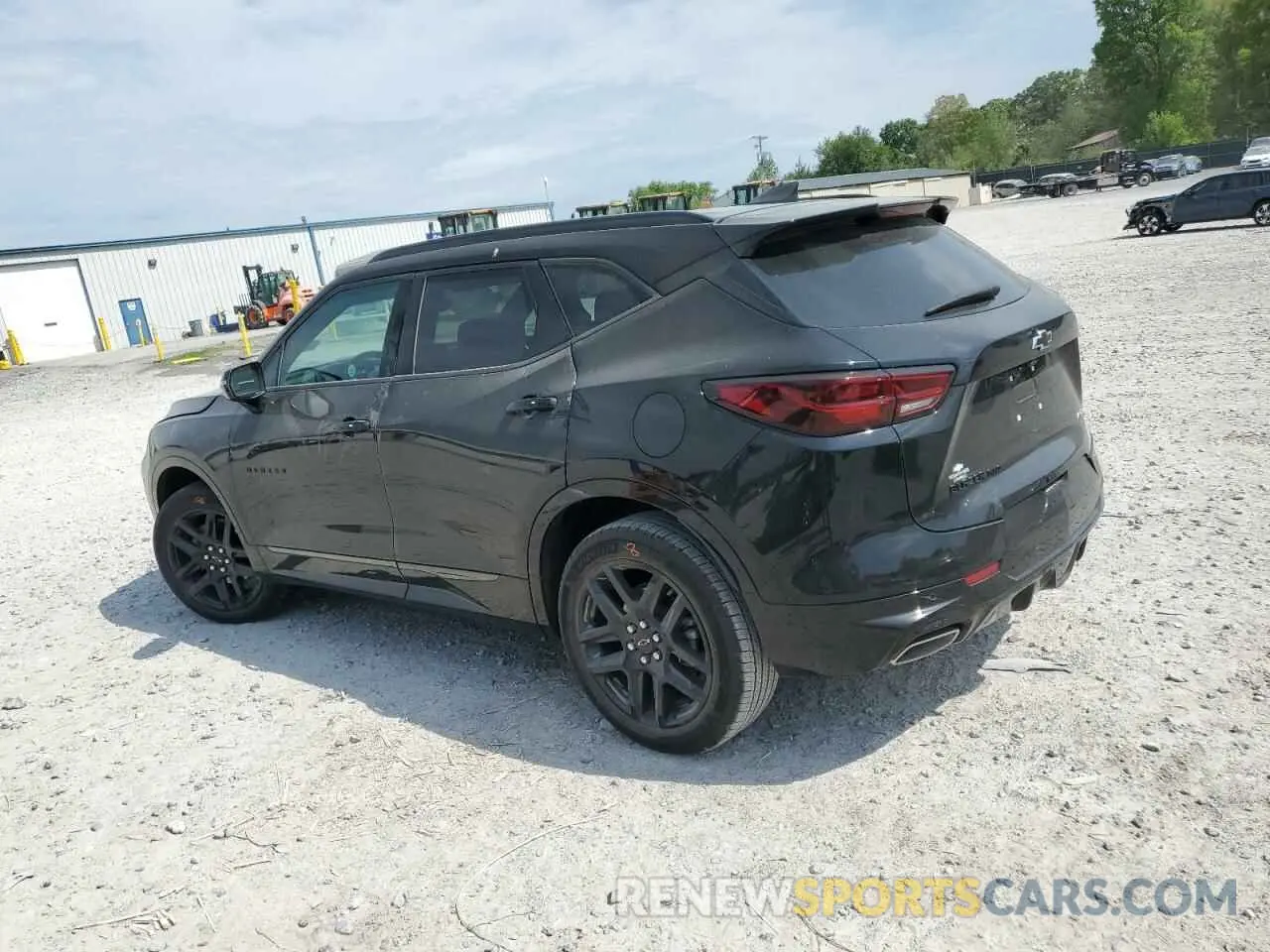 2 Photograph of a damaged car 3GNKBKRS1RS223583 CHEVROLET BLAZER 2024