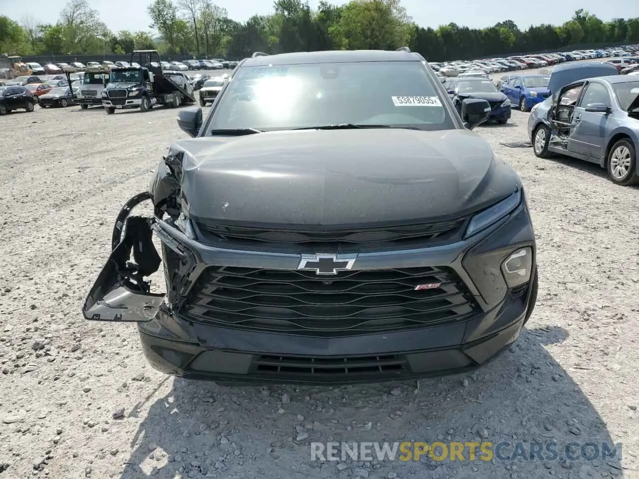 5 Photograph of a damaged car 3GNKBKRS1RS223583 CHEVROLET BLAZER 2024