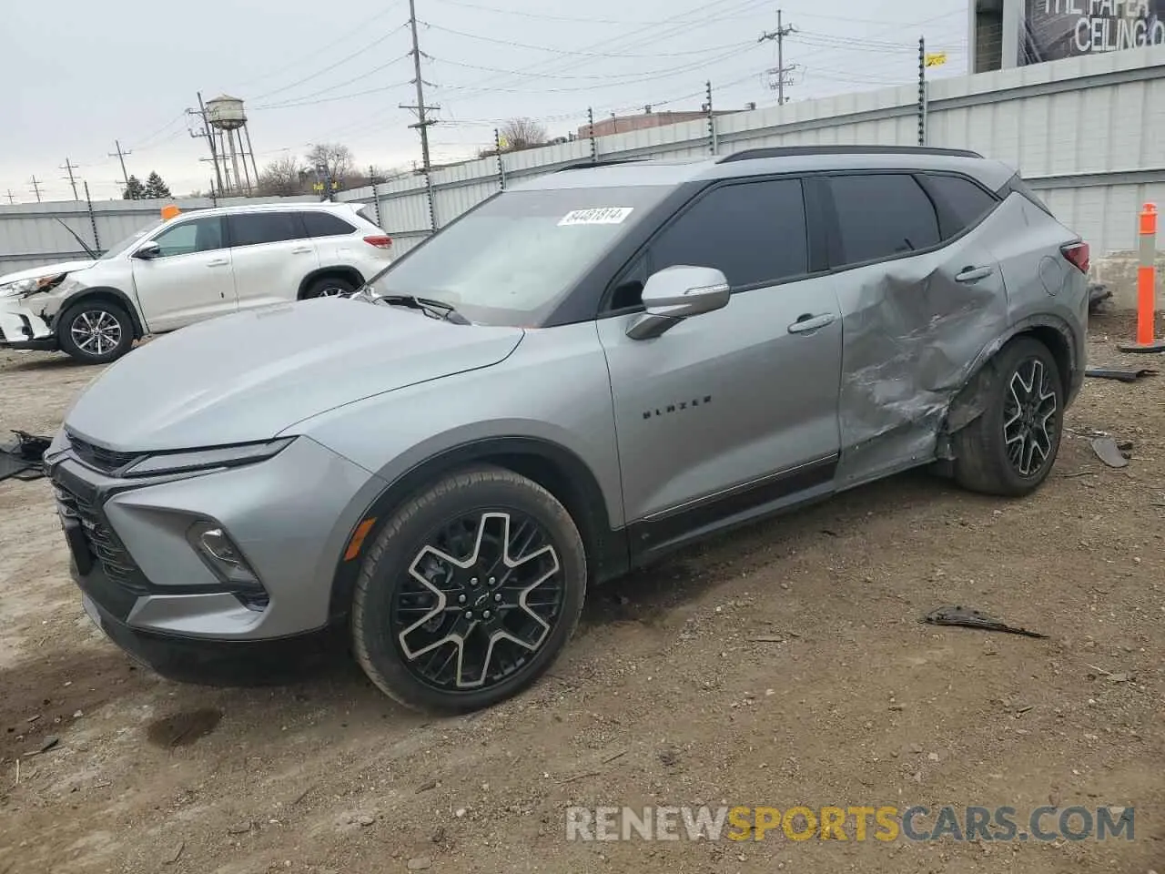 1 Photograph of a damaged car 3GNKBKRS5RS145213 CHEVROLET BLAZER 2024