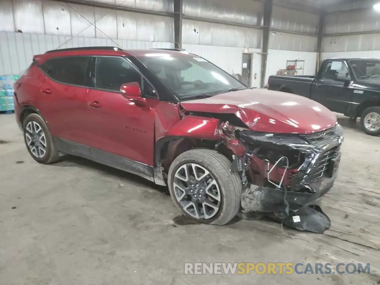 4 Photograph of a damaged car 3GNKBKRS7RS149456 CHEVROLET BLAZER 2024