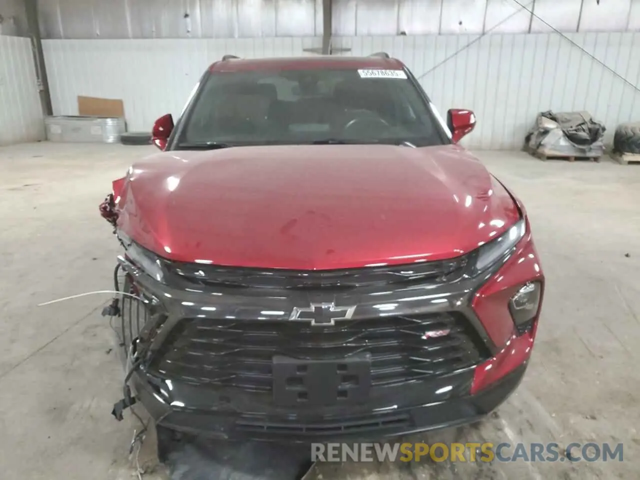5 Photograph of a damaged car 3GNKBKRS7RS149456 CHEVROLET BLAZER 2024