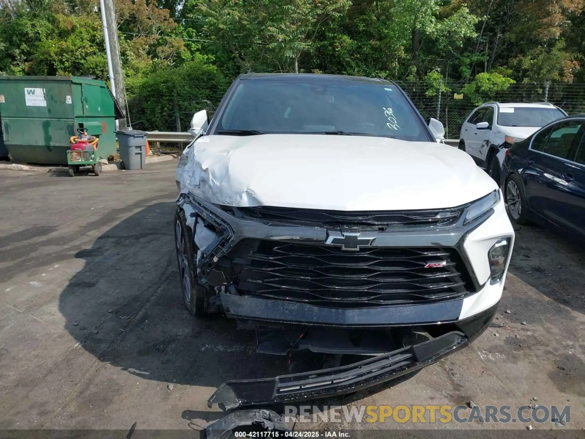 12 Photograph of a damaged car 3GNKBKRSXRS143036 CHEVROLET BLAZER 2024