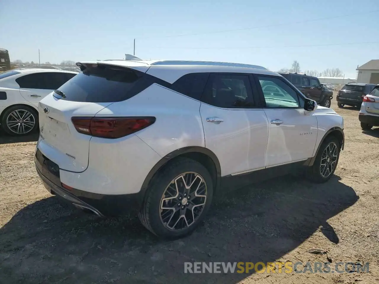 3 Photograph of a damaged car 3GNKBLRS8RS227989 CHEVROLET BLAZER 2024