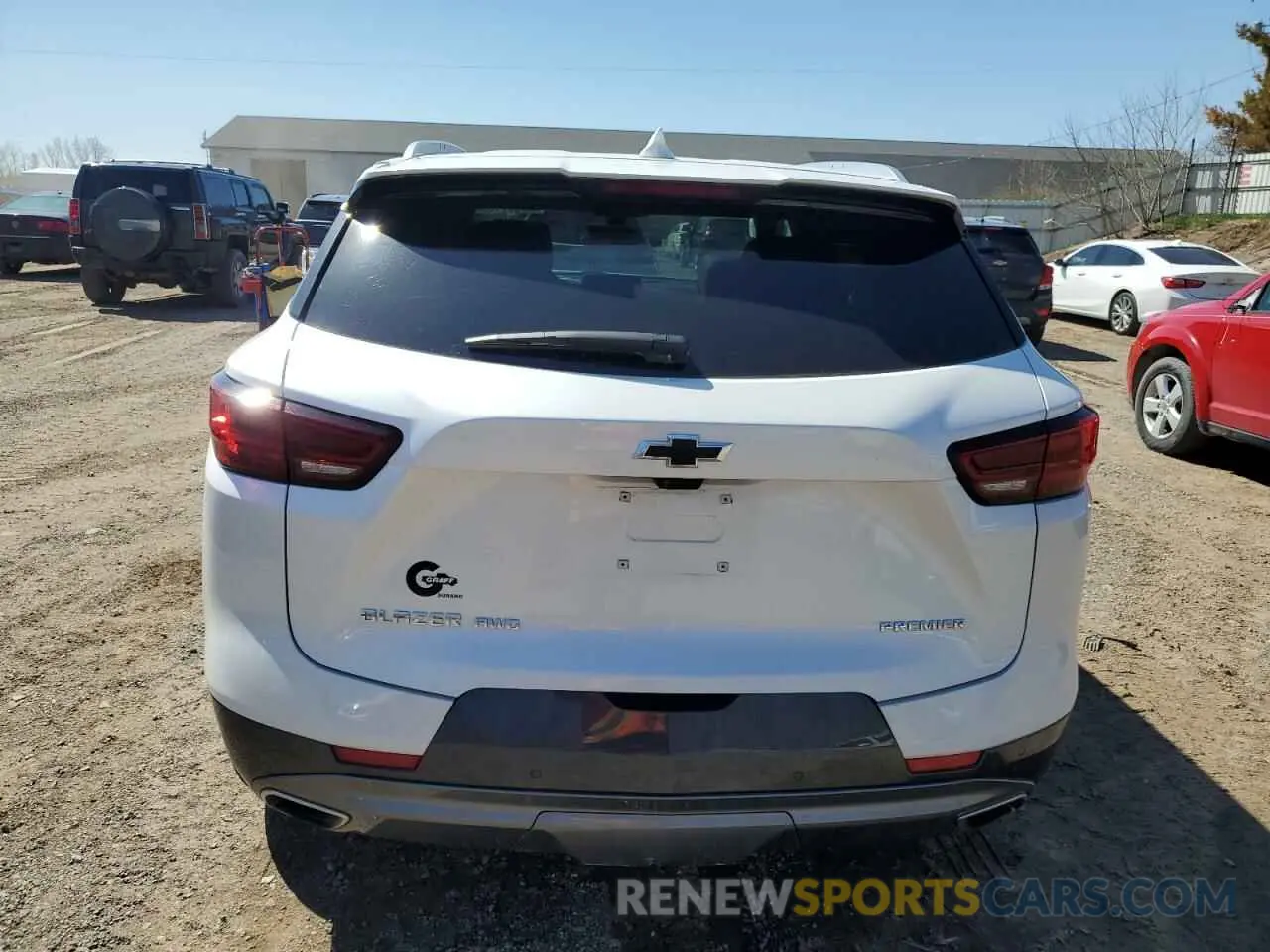 6 Photograph of a damaged car 3GNKBLRS8RS227989 CHEVROLET BLAZER 2024