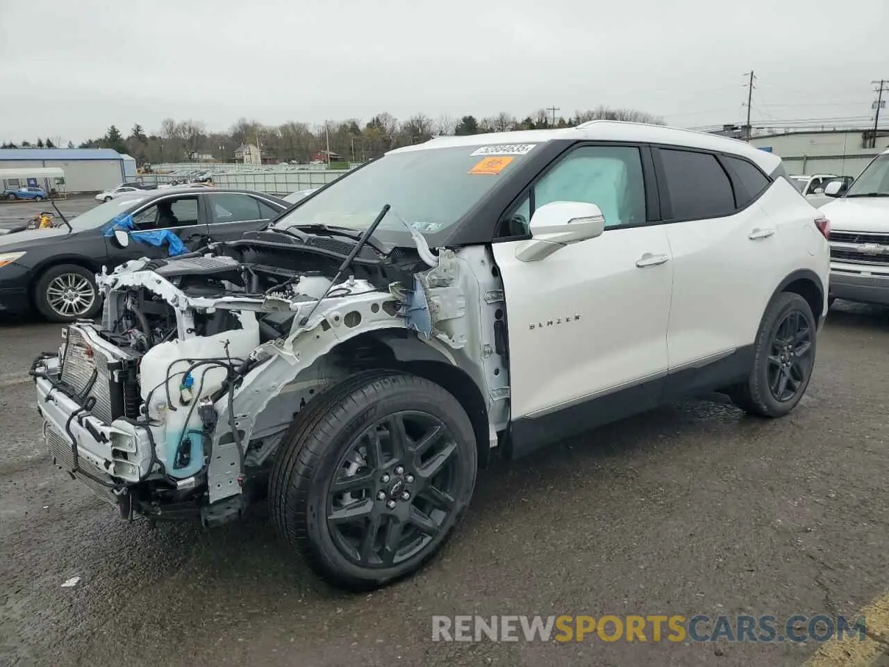 1 Photograph of a damaged car 3GNKBLRSXRS282234 CHEVROLET BLAZER 2024