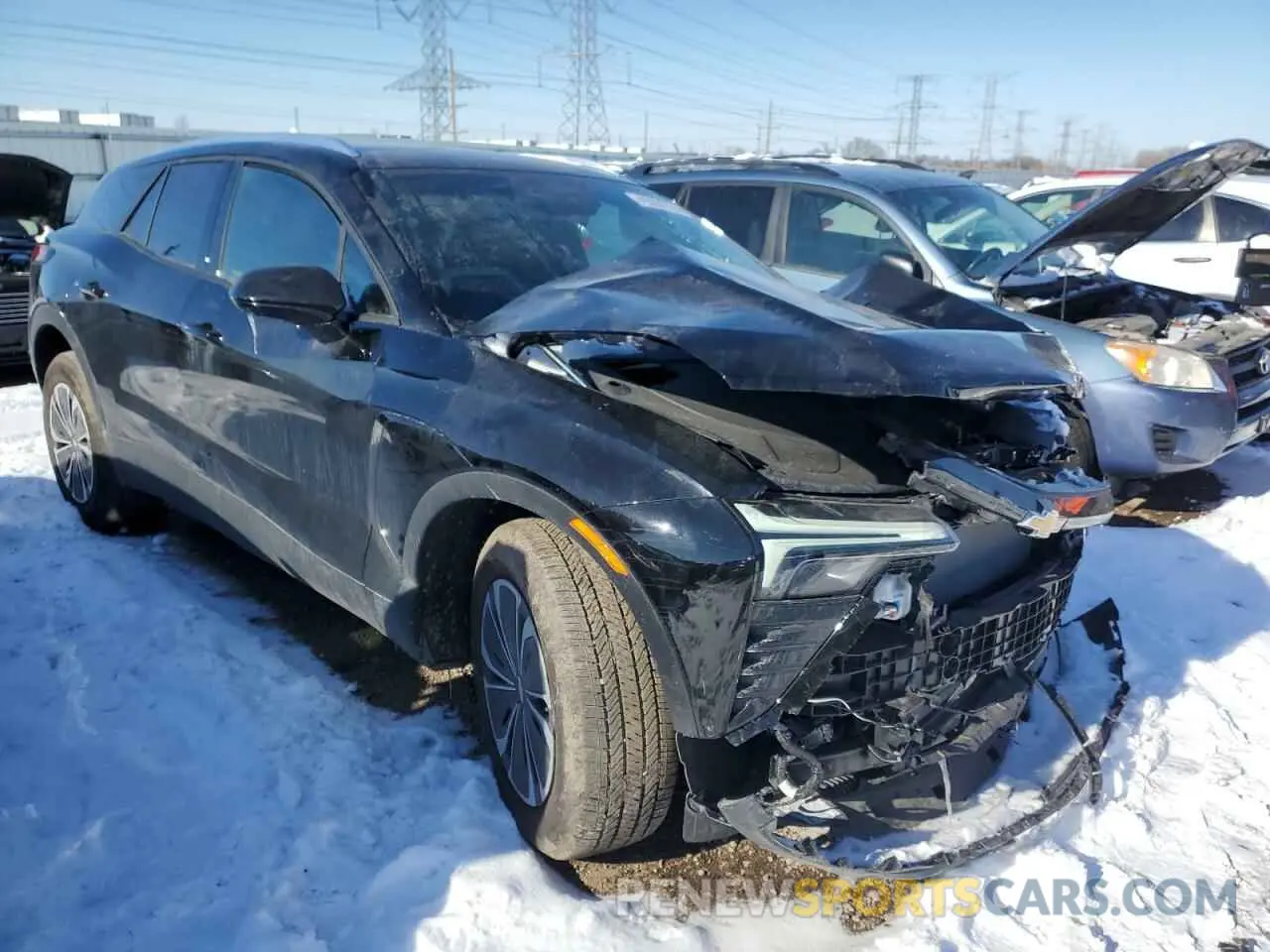 4 Photograph of a damaged car 3GNKDBRJ2RS258375 CHEVROLET BLAZER 2024