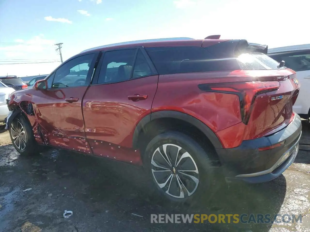 2 Photograph of a damaged car 3GNKDBRJ5RS213866 CHEVROLET BLAZER 2024