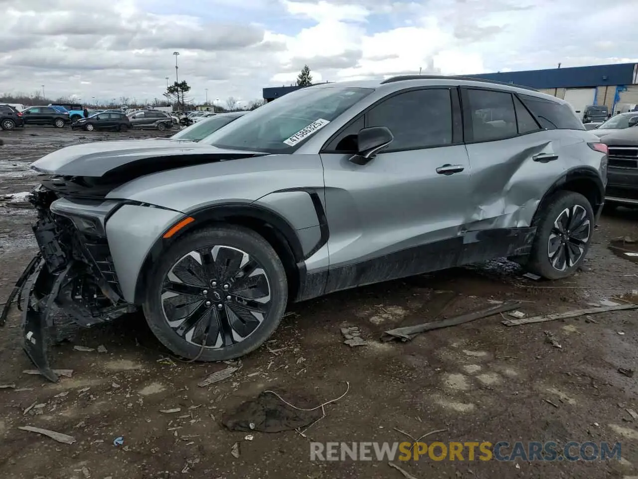 1 Photograph of a damaged car 3GNKDCRJ1RS219282 CHEVROLET BLAZER 2024