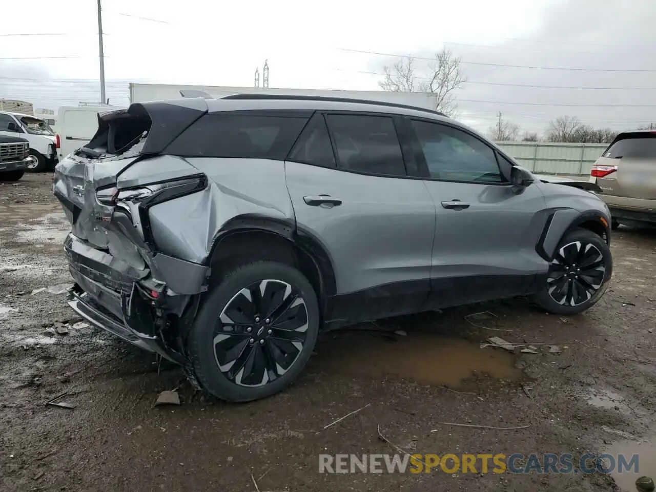 3 Photograph of a damaged car 3GNKDCRJ1RS219282 CHEVROLET BLAZER 2024