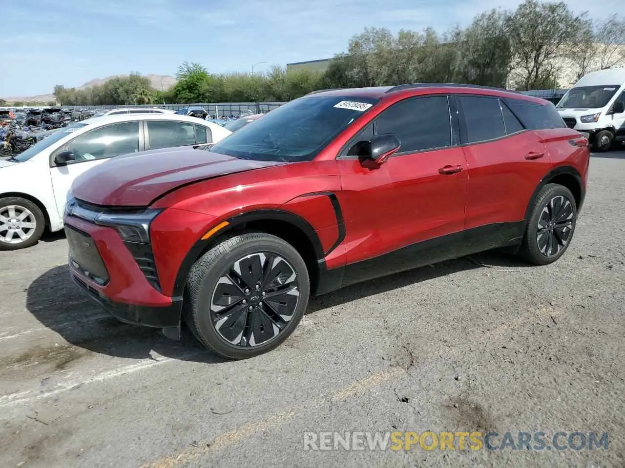 1 Photograph of a damaged car 3GNKDCRJ7RS253694 CHEVROLET BLAZER 2024