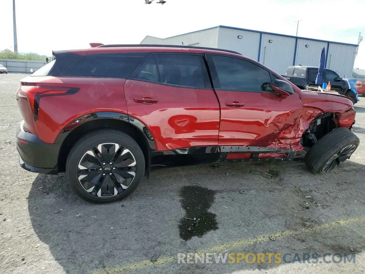 3 Photograph of a damaged car 3GNKDCRJ7RS253694 CHEVROLET BLAZER 2024