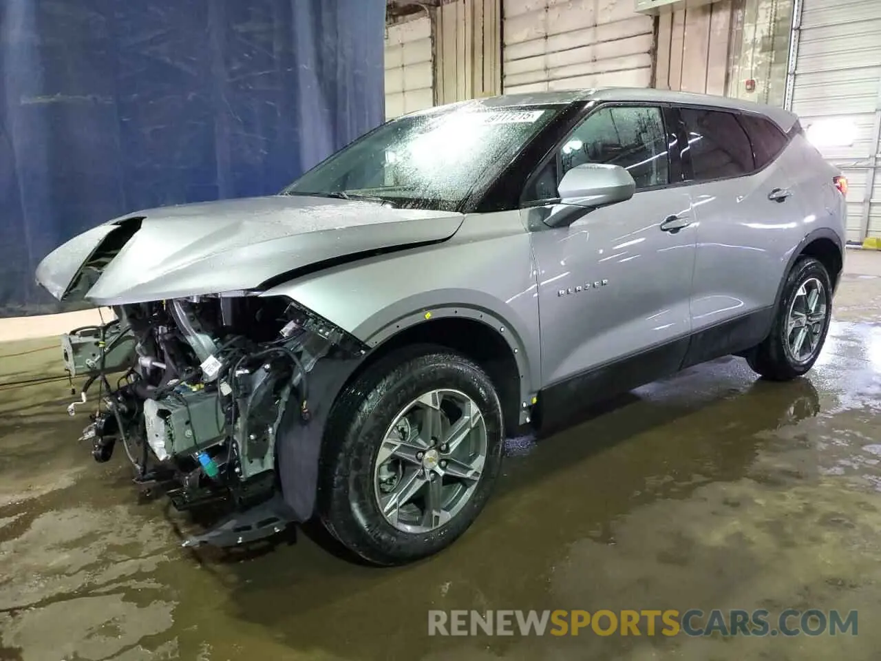 1 Photograph of a damaged car 3GNKBCR40SS160764 CHEVROLET BLAZER 2025
