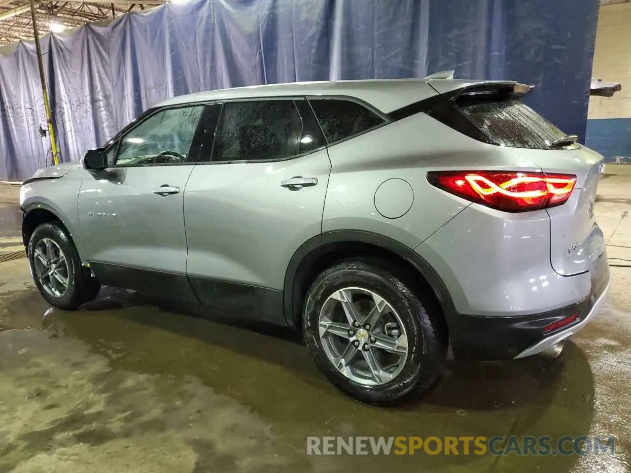 2 Photograph of a damaged car 3GNKBCR40SS160764 CHEVROLET BLAZER 2025