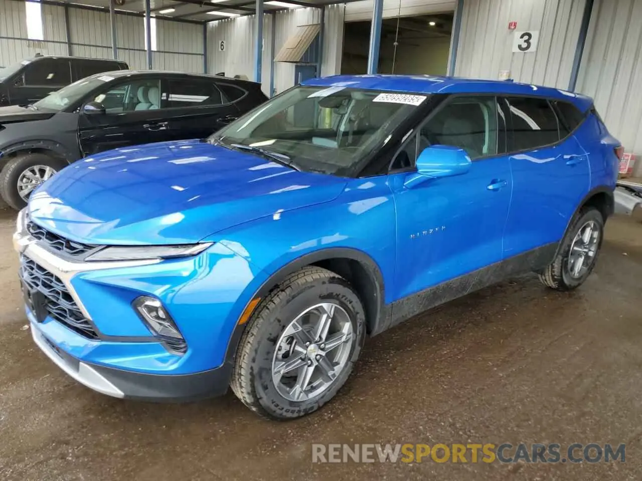 1 Photograph of a damaged car 3GNKBCR45SS188964 CHEVROLET BLAZER 2025