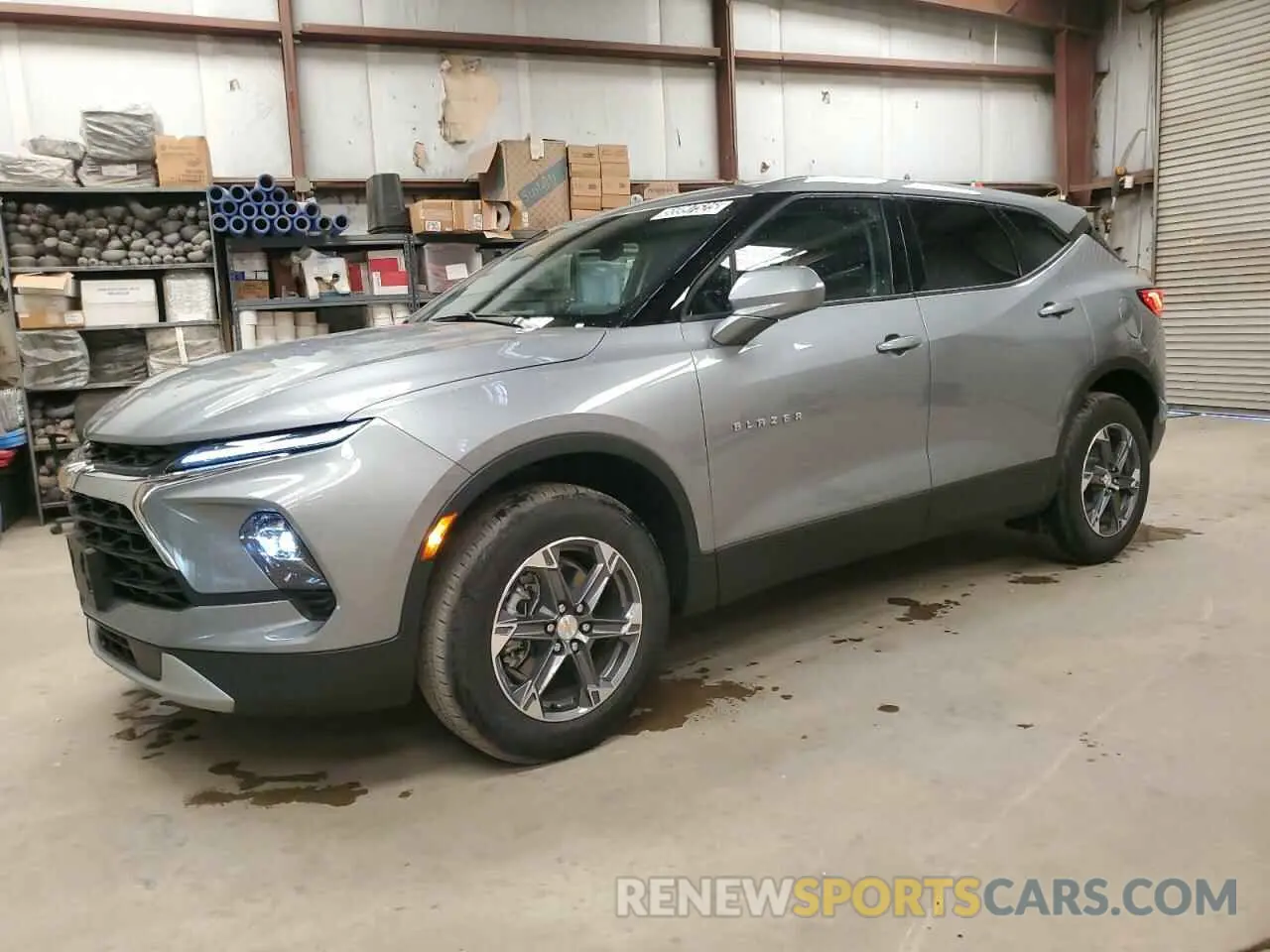 1 Photograph of a damaged car 3GNKBCR48SS157367 CHEVROLET BLAZER 2025