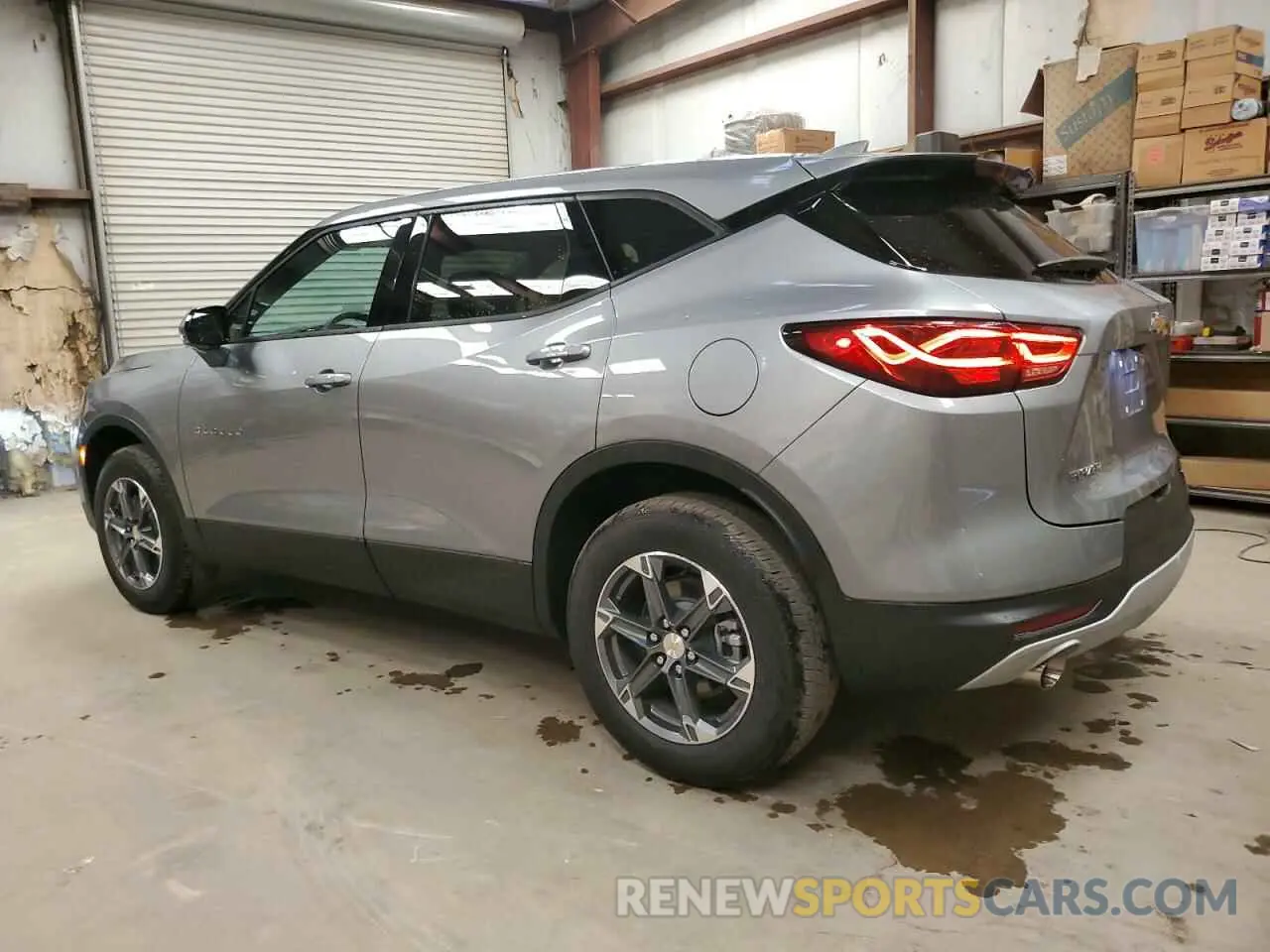 2 Photograph of a damaged car 3GNKBCR48SS157367 CHEVROLET BLAZER 2025