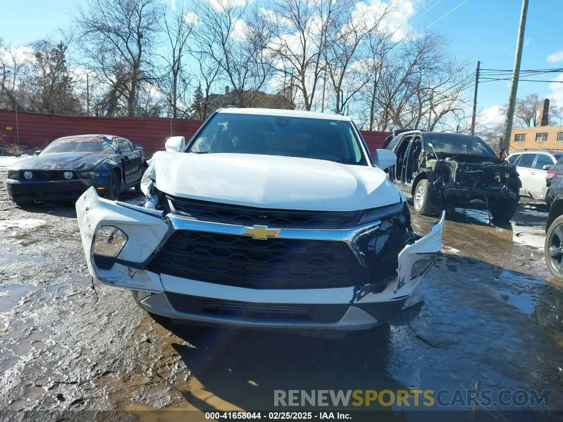 12 Photograph of a damaged car 3GNKBCR48SS166845 CHEVROLET BLAZER 2025