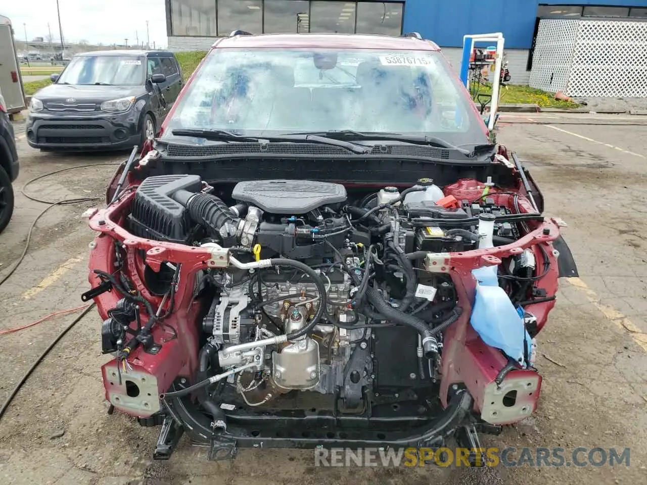 5 Photograph of a damaged car 3GNKBERS6SS148791 CHEVROLET BLAZER 2025