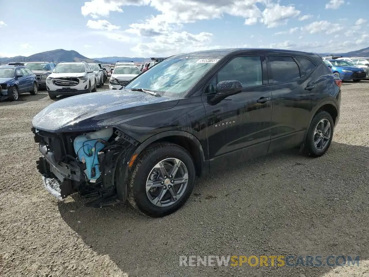 1 Photograph of a damaged car 3GNKBHR48SS145667 CHEVROLET BLAZER 2025