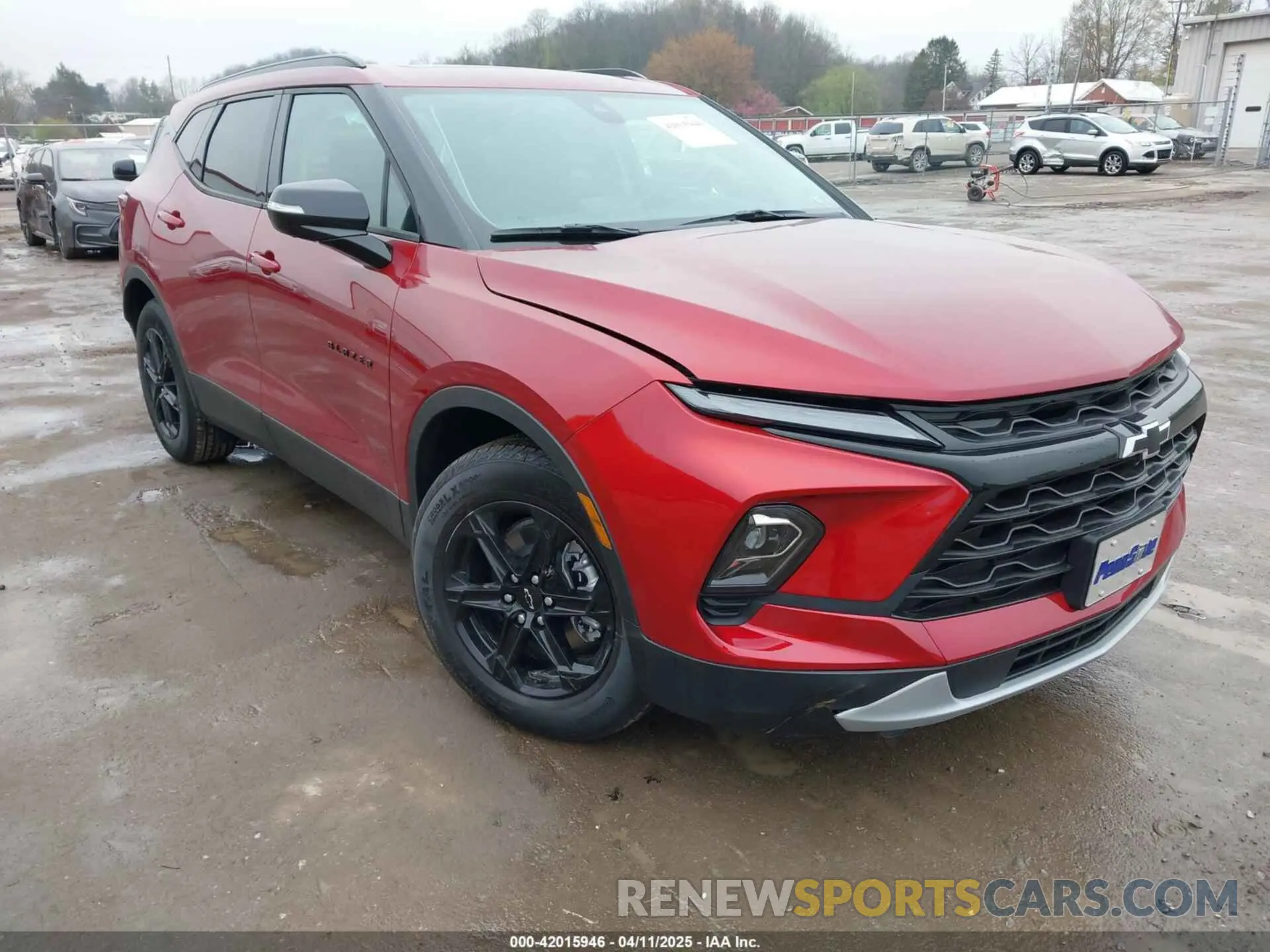 1 Photograph of a damaged car 3GNKBJRS5SS137113 CHEVROLET BLAZER 2025