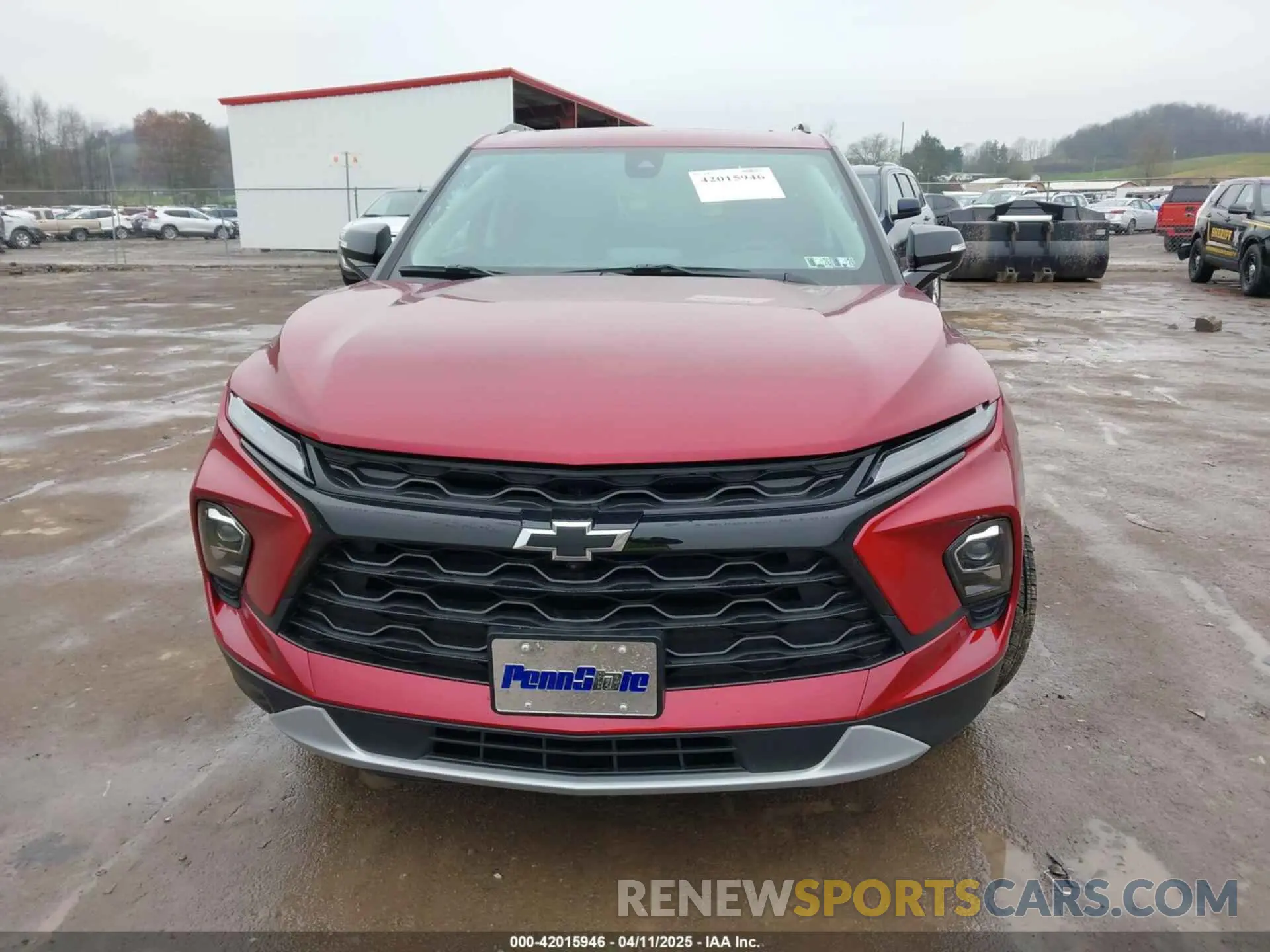 12 Photograph of a damaged car 3GNKBJRS5SS137113 CHEVROLET BLAZER 2025