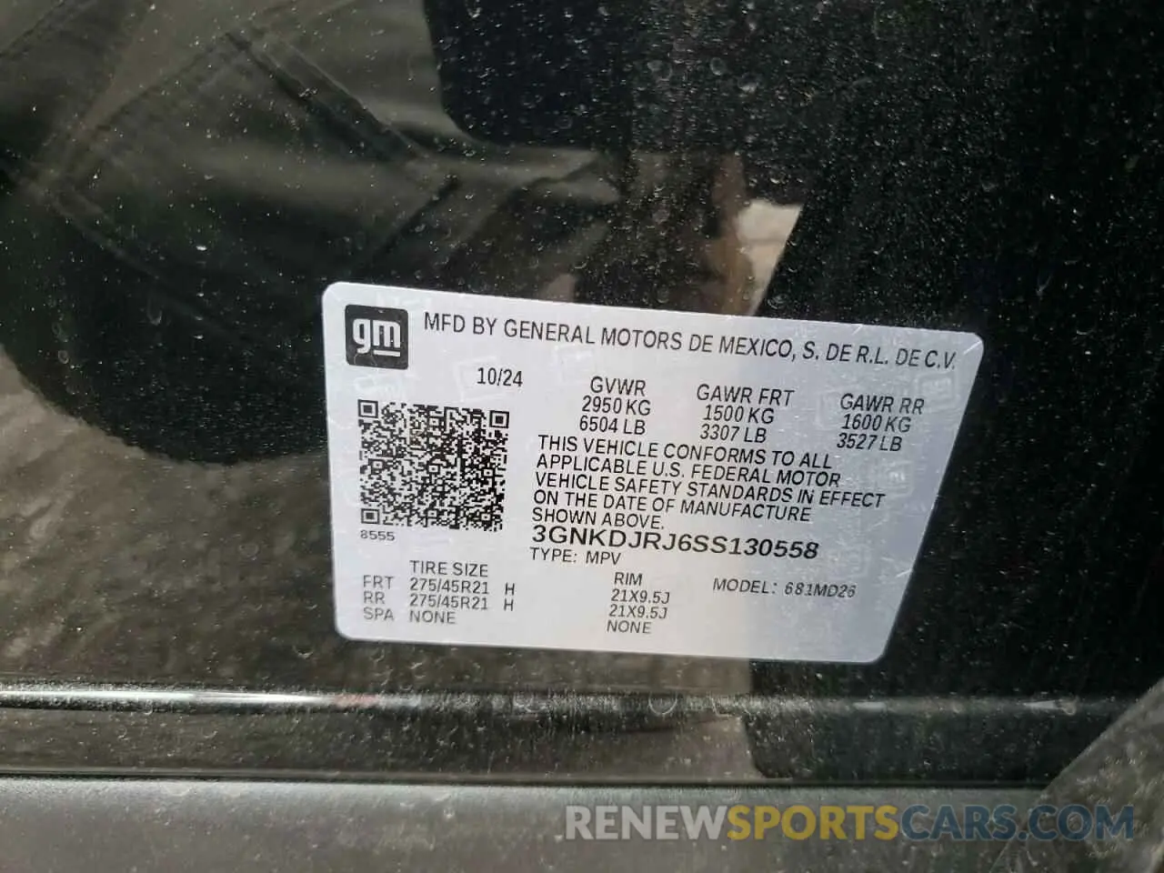 12 Photograph of a damaged car 3GNKDJRJ6SS130558 CHEVROLET BLAZER 2025