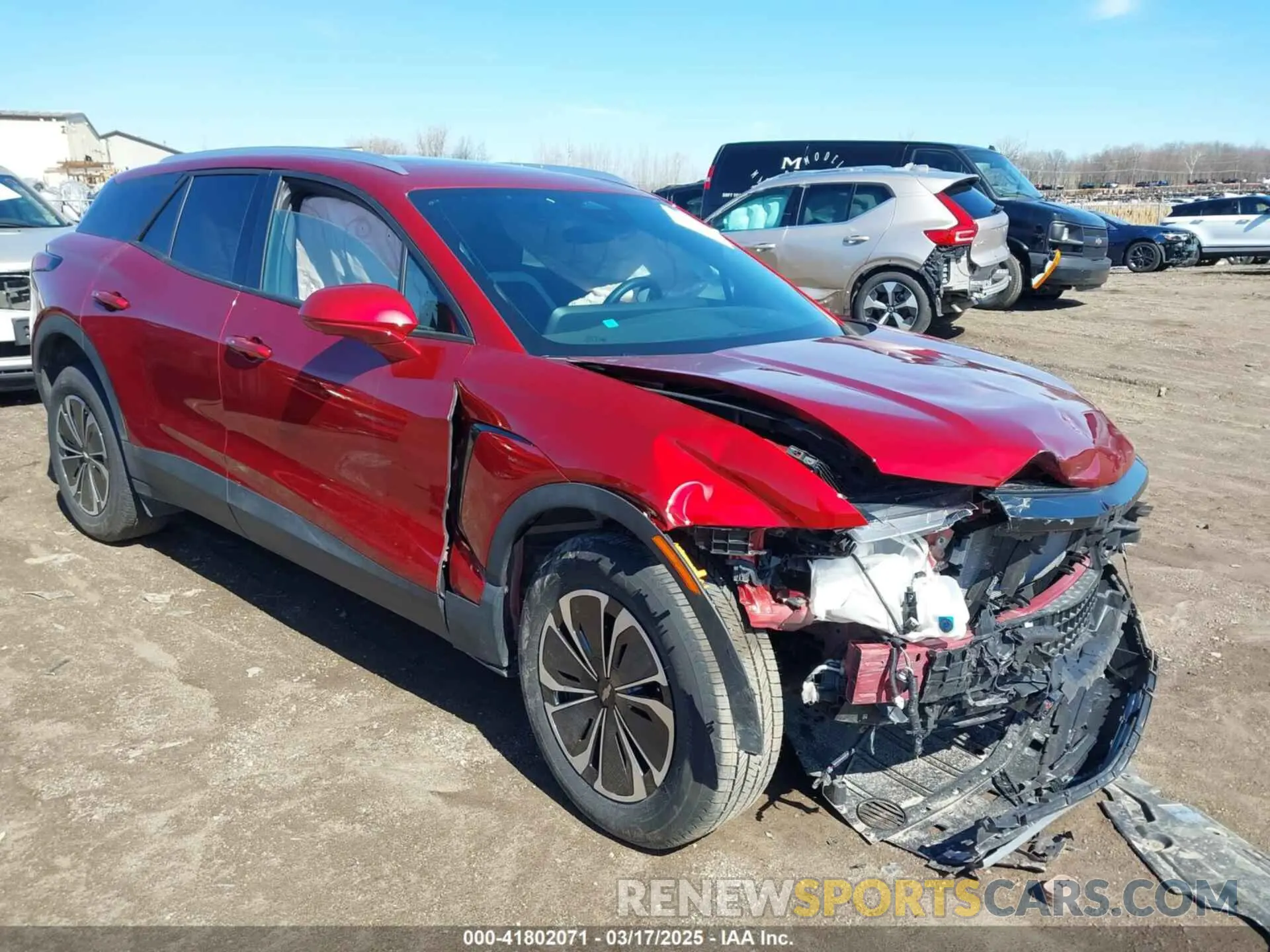 1 Photograph of a damaged car 3GNKDBRJ3RS212571 CHEVROLET BLAZER EV 2024