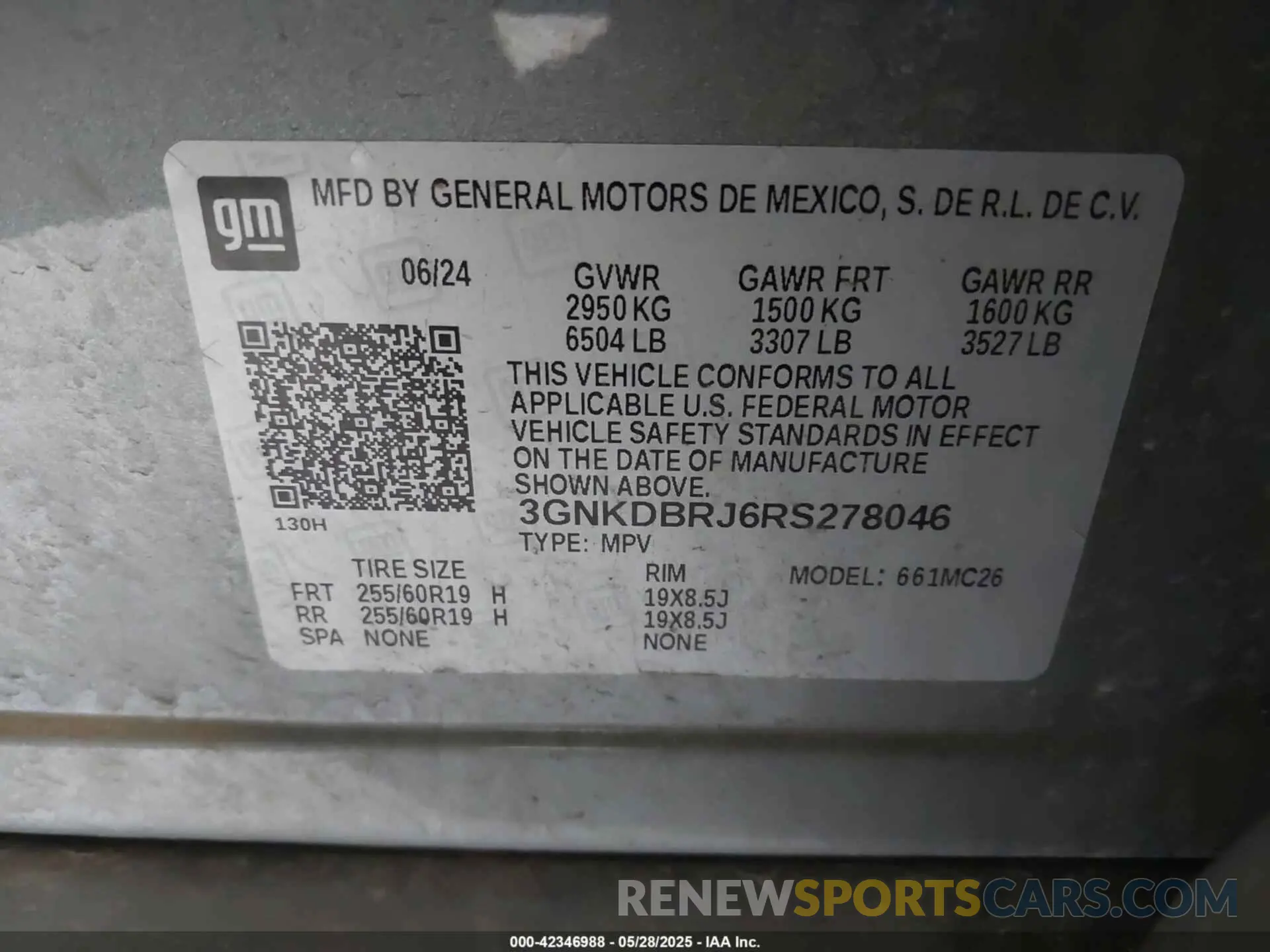 9 Photograph of a damaged car 3GNKDBRJ6RS278046 CHEVROLET BLAZER EV 2024