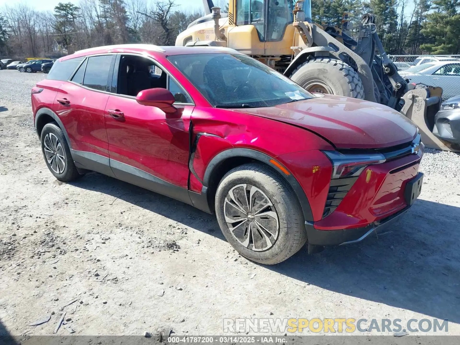 1 Photograph of a damaged car 3GNKDBRJ8RS215935 CHEVROLET BLAZER EV 2024