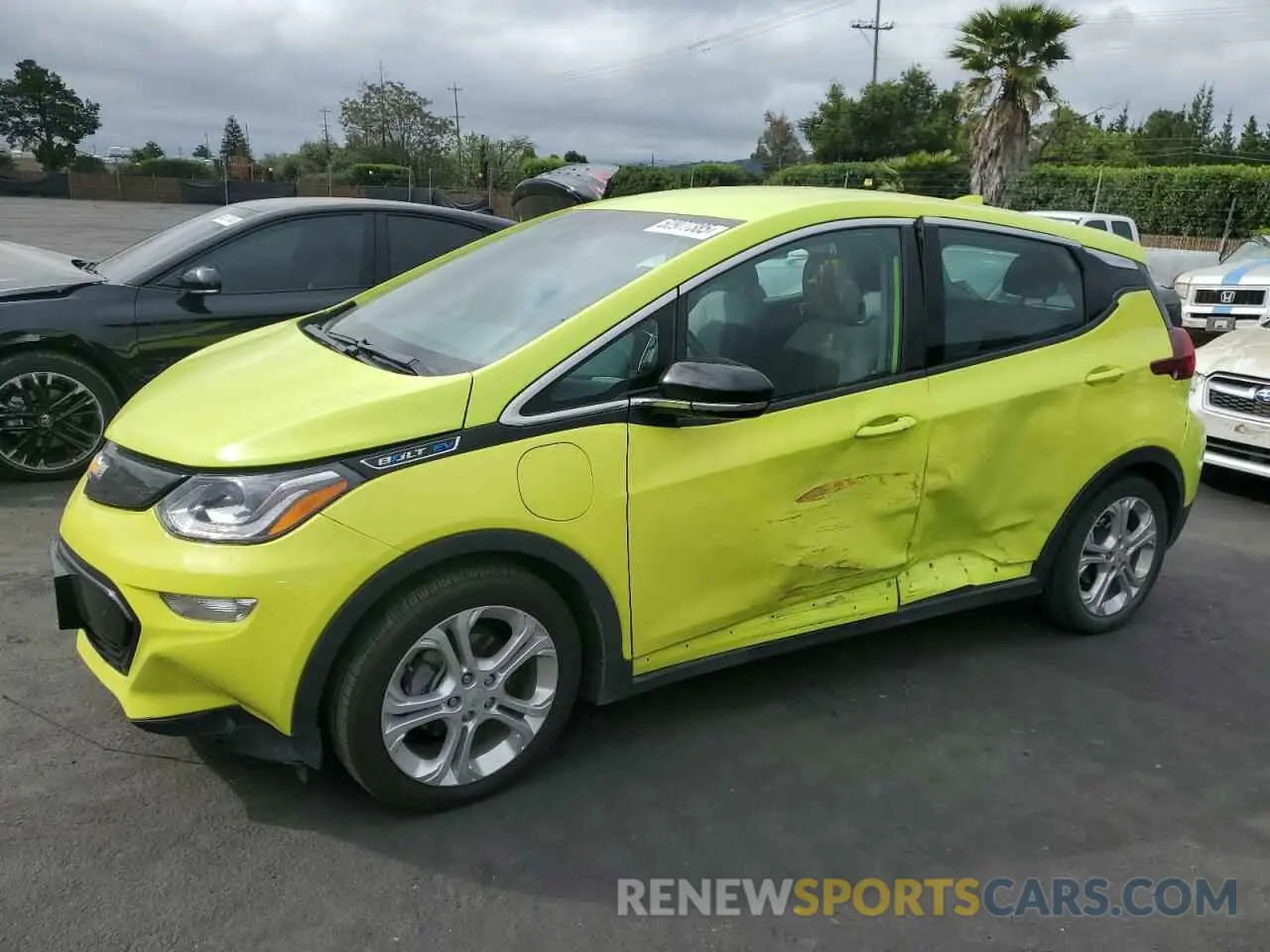 1 Photograph of a damaged car 1G1FY6S00K4102907 CHEVROLET BOLT 2019