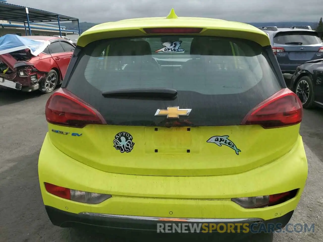 6 Photograph of a damaged car 1G1FY6S00K4102907 CHEVROLET BOLT 2019