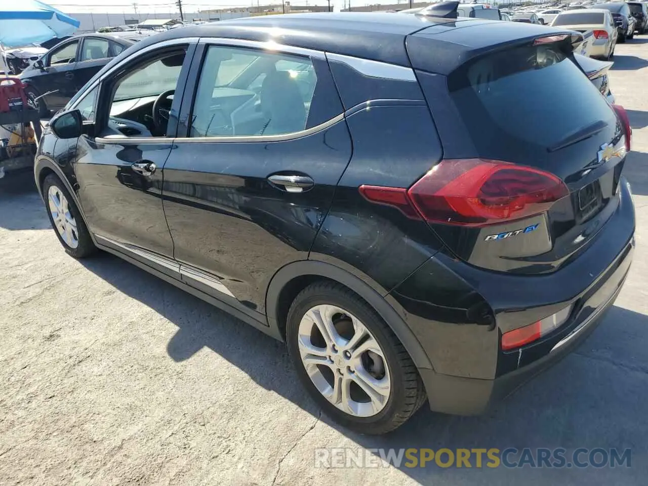 2 Photograph of a damaged car 1G1FY6S00K4109114 CHEVROLET BOLT 2019