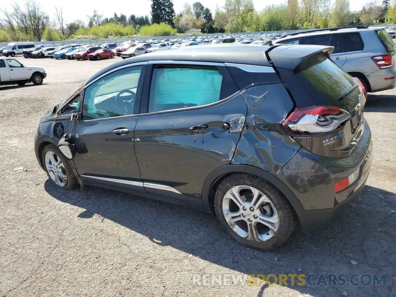2 Photograph of a damaged car 1G1FY6S01K4108635 CHEVROLET BOLT 2019