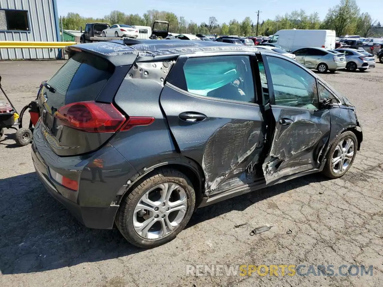3 Photograph of a damaged car 1G1FY6S01K4108635 CHEVROLET BOLT 2019