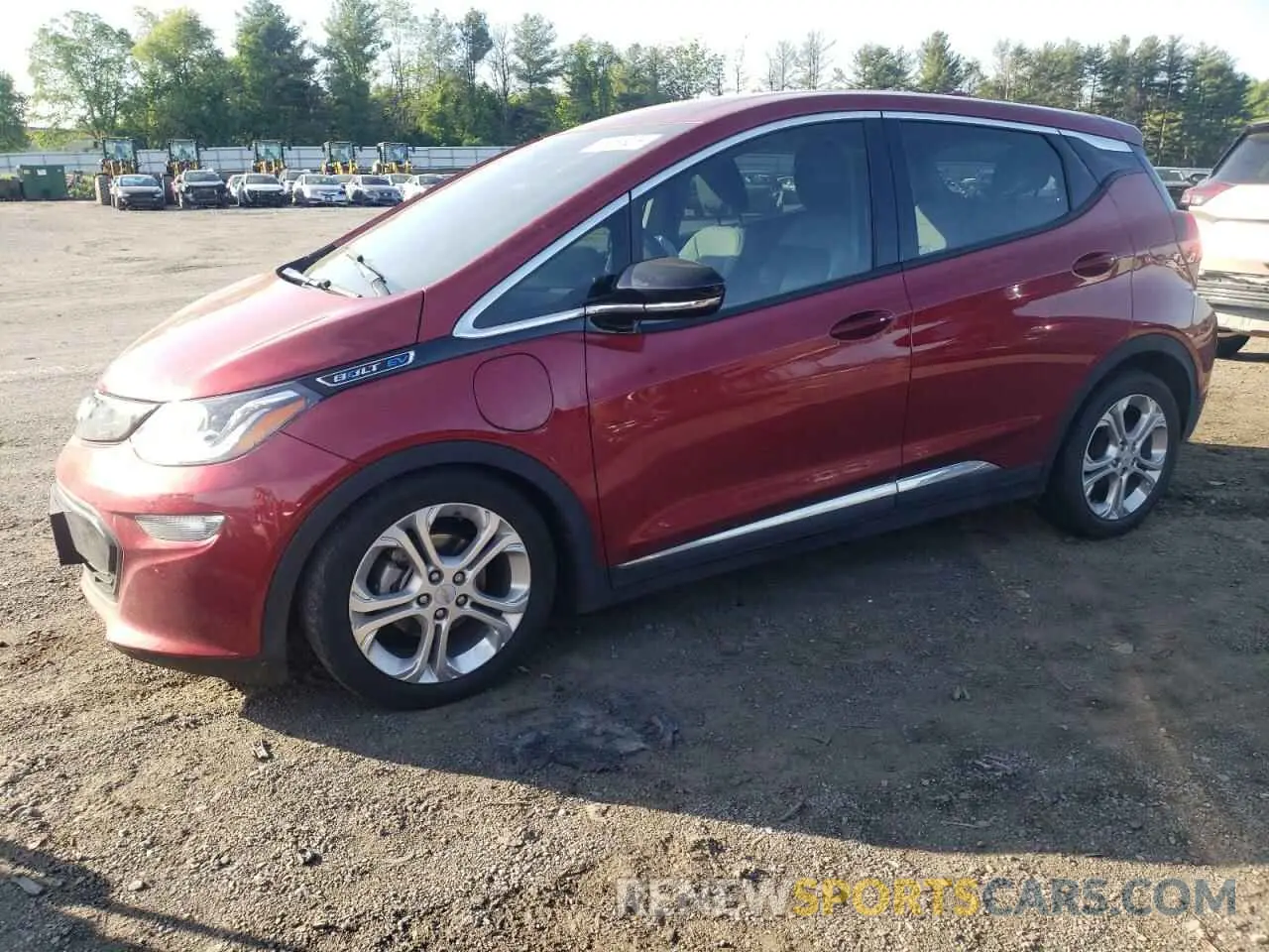 1 Photograph of a damaged car 1G1FY6S03K4140986 CHEVROLET BOLT 2019