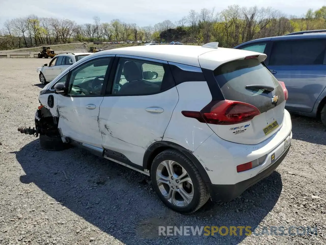 2 Photograph of a damaged car 1G1FY6S0XK4101862 CHEVROLET BOLT 2019