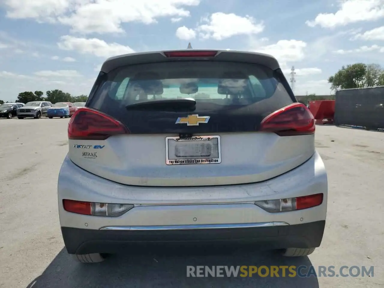 6 Photograph of a damaged car 1G1FZ6S01K4100404 CHEVROLET BOLT 2019