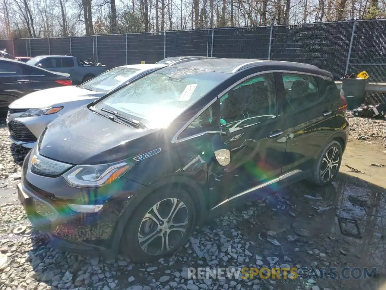 1 Photograph of a damaged car 1G1FZ6S09K4120772 CHEVROLET BOLT 2019