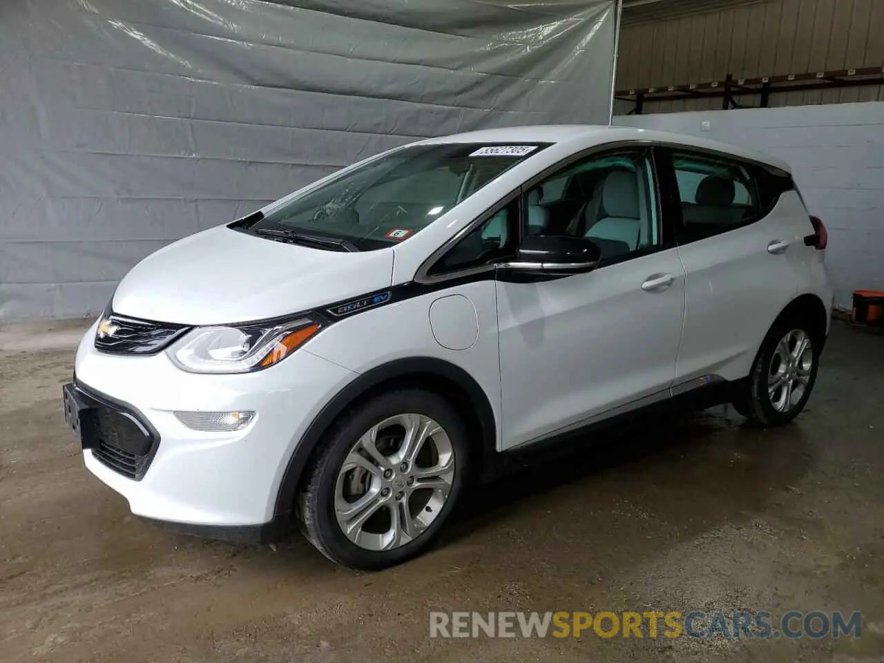1 Photograph of a damaged car 1G1FW6S09L4131085 CHEVROLET BOLT 2020