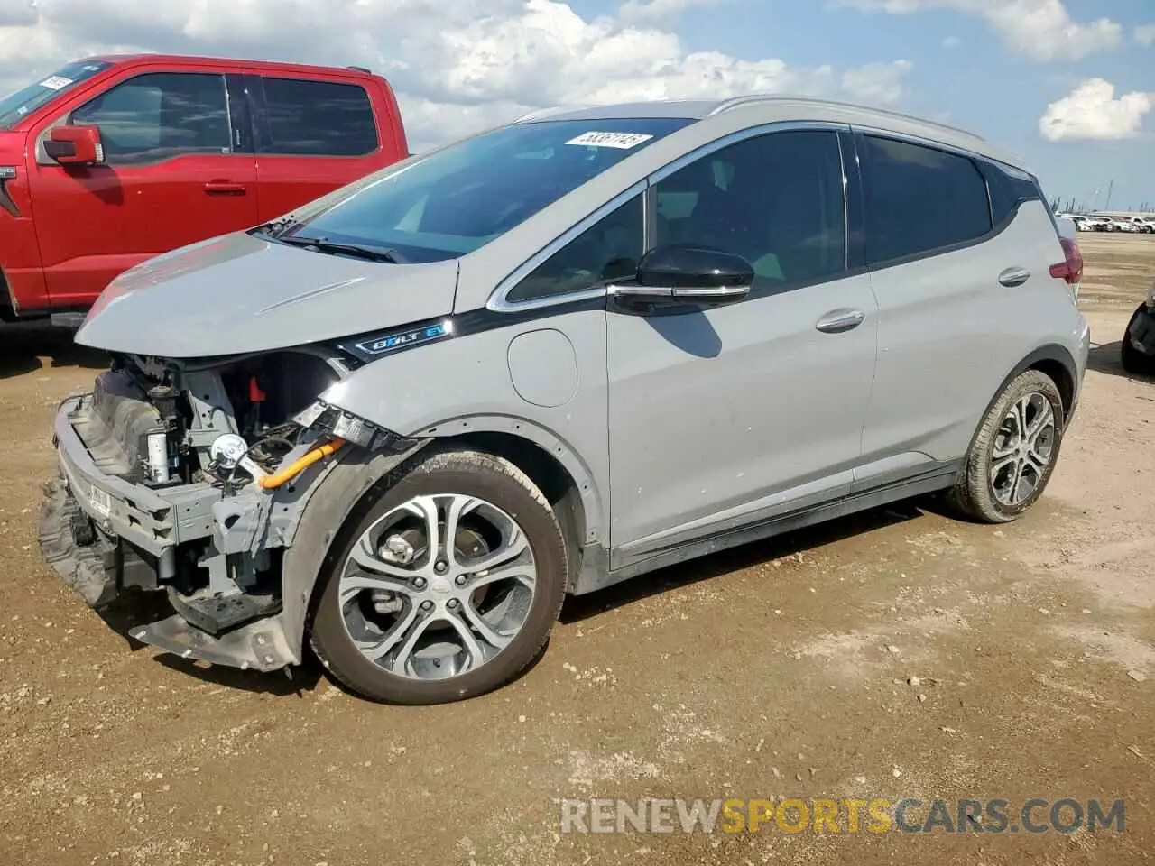 1 Photograph of a damaged car 1G1FX6S06L4137097 CHEVROLET BOLT 2020